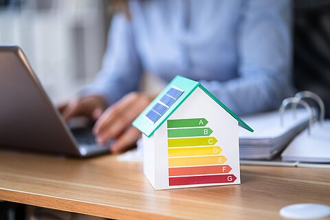 Energetische Bewertung eines Hauses
